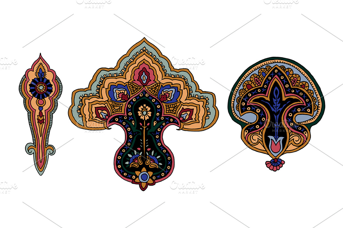 Paisley Vector Bundle, an Illustration by StabuLaRasa illustration (Photo 7 of 27)