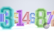 DIY Digits 3D model template, a Templates & Theme by PolyFish (Thumbnail 4 of 8)