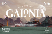 Galonia Type, a Serif Font by Dopestype (Thumbnail 1 of 13)