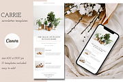 Carrie Newsletter Template, a Marketing Template by The Edits Shop (Thumbnail 6 of 9)