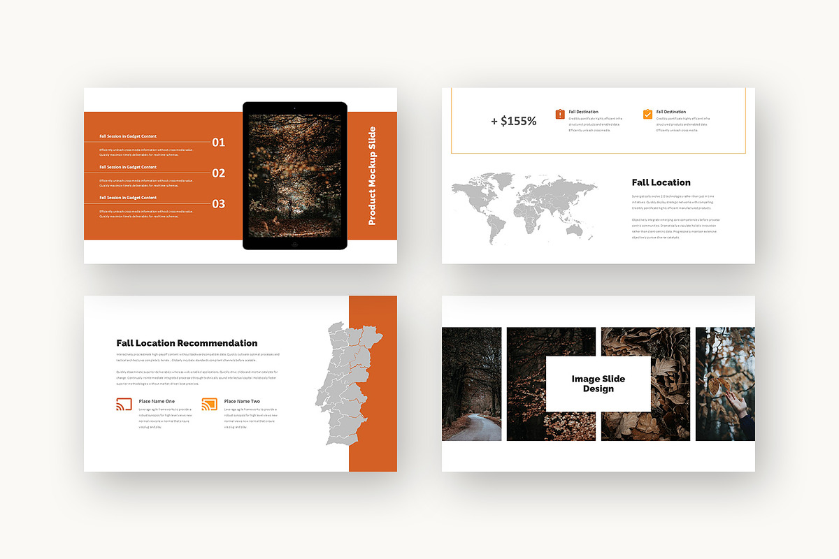 Nvio : Autumn Season Powerpoint, a Presentation Template by Punkl Camp (Photo 7 of 16)