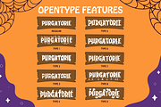 Purgatorie - Halloween Font, a Font by PutraCetol Studio (Thumbnail 6 of 11)
