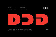 Boldwave - Modern Sans Serif, a Sans Serif Font by Luna Shop (Thumbnail 15 of 16)