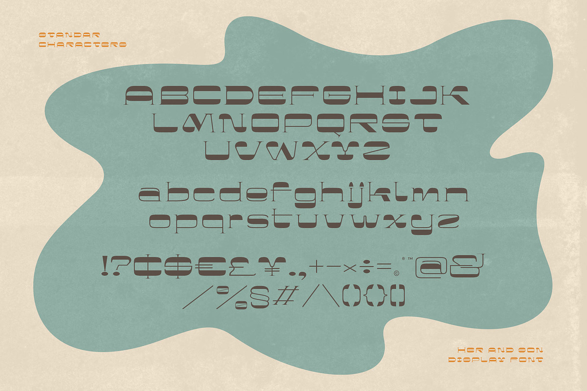 Her and Son, a Font by alit design (Photo 8 of 15)