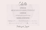 Callietta Handwritten Script Font, a Script Font by suhadidesign (Thumbnail 7 of 8)