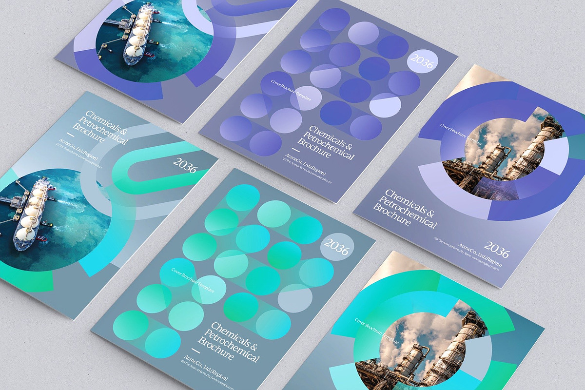 Modern Industry Brochure Cover Templ, a Brochure Template by BrandPacks (Photo 2 of 6)