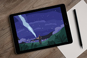 People looking at sky in nature set, a Person Illustration by Good Studio (Thumbnail 12 of 13)