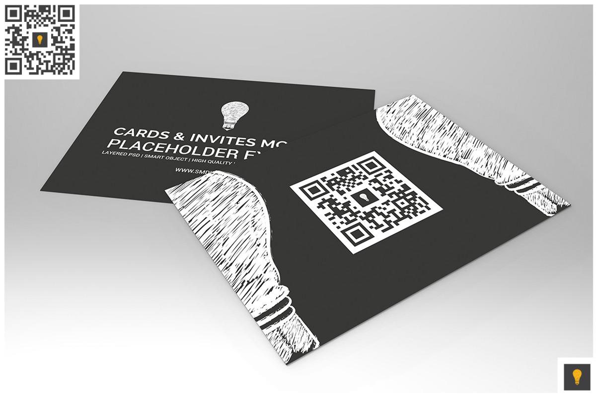 Invitation Card Mockup, a Print Template by Shocky Design Studio (Photo 4 of 5)