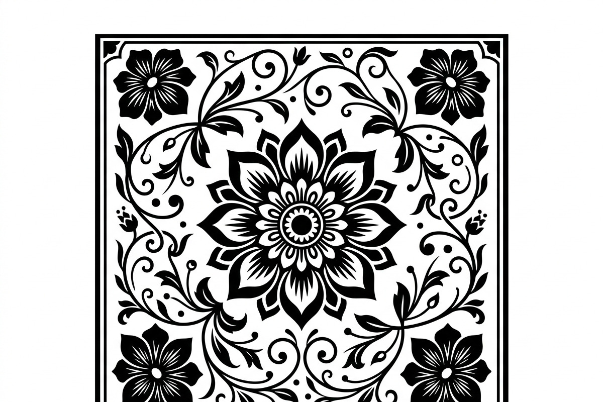 50 Elegant Floral Ornament Bundle, a Decorative Illustration by Amazin_art (Photo 19 of 38)