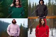 Gildan 18500B Hoodie Mockup Bundle, a Hoody Mockup by Genius Graph (Thumbnail 3 of 3)