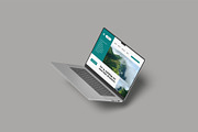 Laptop Mockup, a Device Mockup by lamorastudio (Thumbnail 7 of 11)