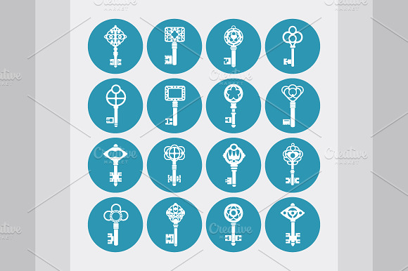 Set Of Old Keys