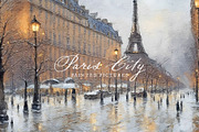 Paris Landscape, a Background Graphic by by creative paper (Thumbnail 13 of 13)