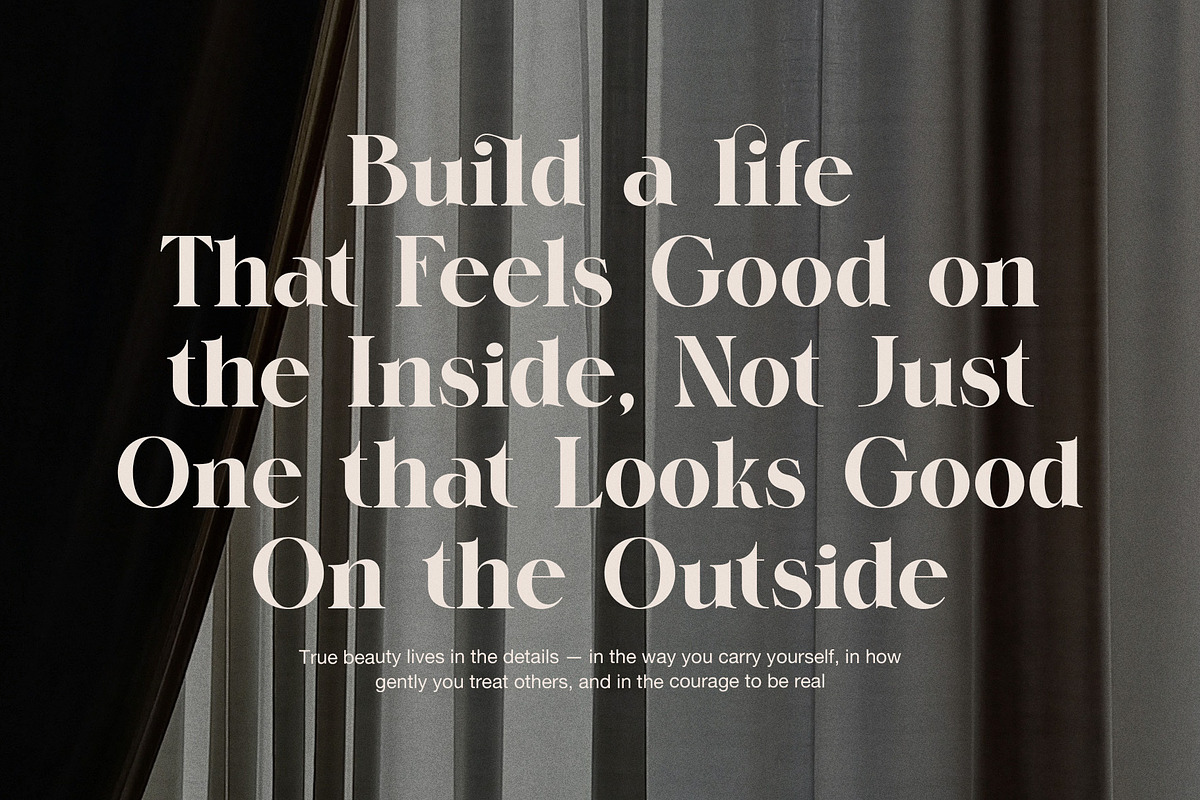 Quling Elegant Serif Font, a Serif Font by Graphicxell (Photo 7 of 8)