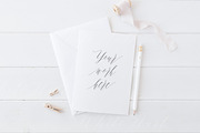 The A5 stationery mockup BUNDLE, a Product Mockup by White Hart Co. (Thumbnail 5 of 7)