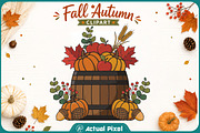 Fall Autumn Clipart Bundle, a Seasonal Illustration by Actual Pixel (Thumbnail 13 of 21)