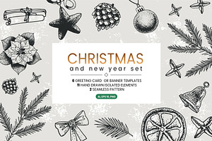 Christmas and New Year set