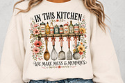 In This Kitchen Sublimation PNG, a Seasonal Illustration by Canvas Craft (Thumbnail 5 of 6)