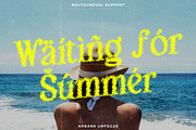 Arbane Unfocus, a Serif Font by Craft Supply Co. (Thumbnail 4 of 8)