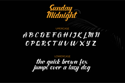 Sunday Midnight, a Handwritten Font by saemoon creative (Thumbnail 11 of 12)