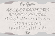 Boss Signature, a Script Font by Good Java Studio (Thumbnail 7 of 8)