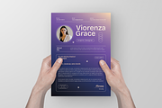 Modern Professional CV Resume, a Resume Template by Annora Studio (Thumbnail 4 of 5)