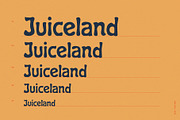 Juiceland | Playful Font, a Font by Liszar Inzani (Thumbnail 4 of 10)