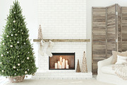 RUSTIC CHRISTMAS Frames Mockup, a Poster Template by MyHomeMockups (Thumbnail 2 of 7)