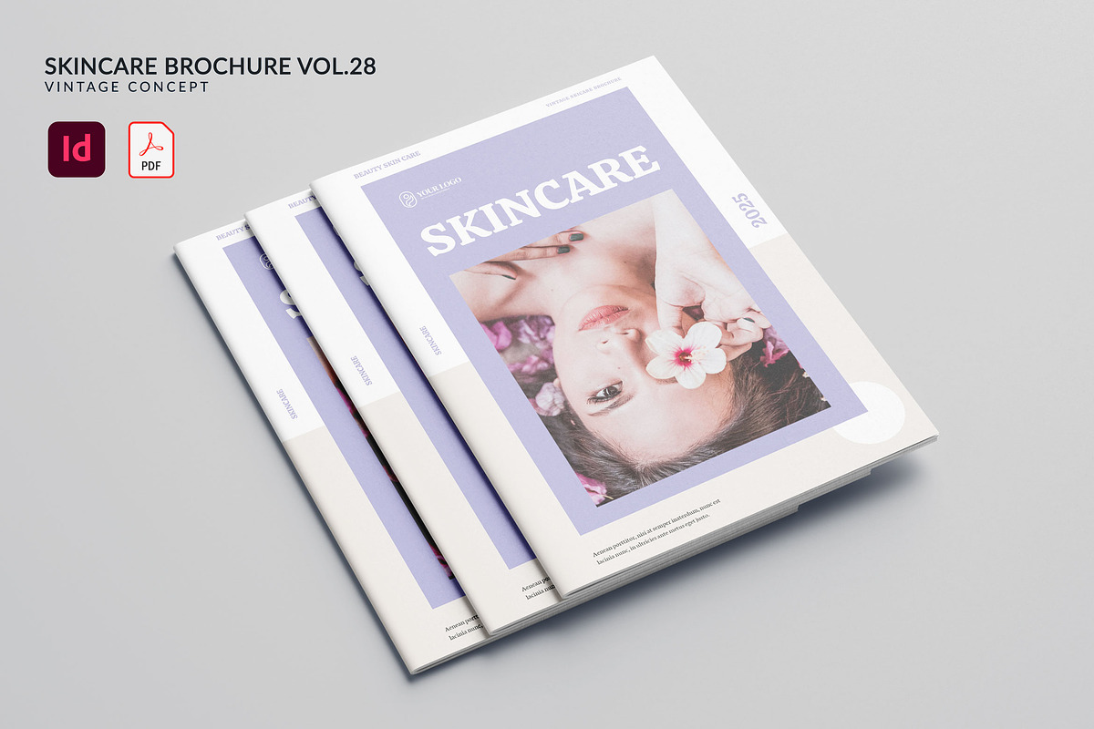 Skincare Brochure Vol.28, a Brochure Template by Bewalrus Studio (Photo 1 of 11)