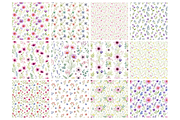 Wildflowers Meadow Seamless, an Illustration by Mashimara (Thumbnail 2 of 4)