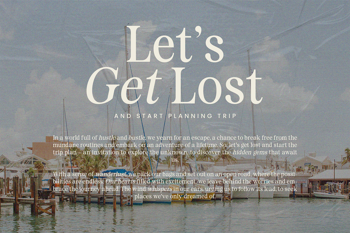 Surfside Paradise - Classy Serif, a Serif Font by Shakira Studio (Photo 7 of 18)
