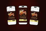 Thanksgiving Dinner Flyer Set, a Flyer Template by The Good Store (Thumbnail 2 of 2)