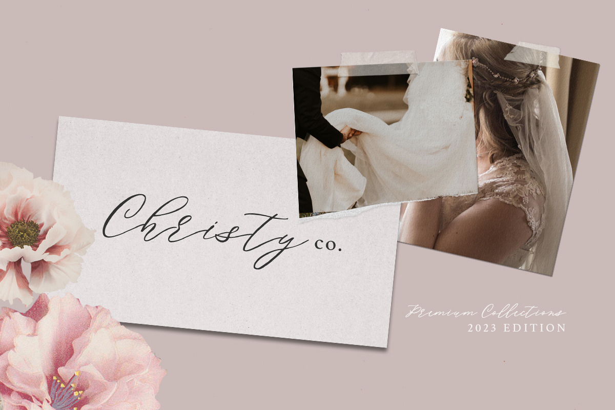 Della Brian - Lovely Wedding Font, a Script Font by Letterhend Studio (Photo 4 of 9)