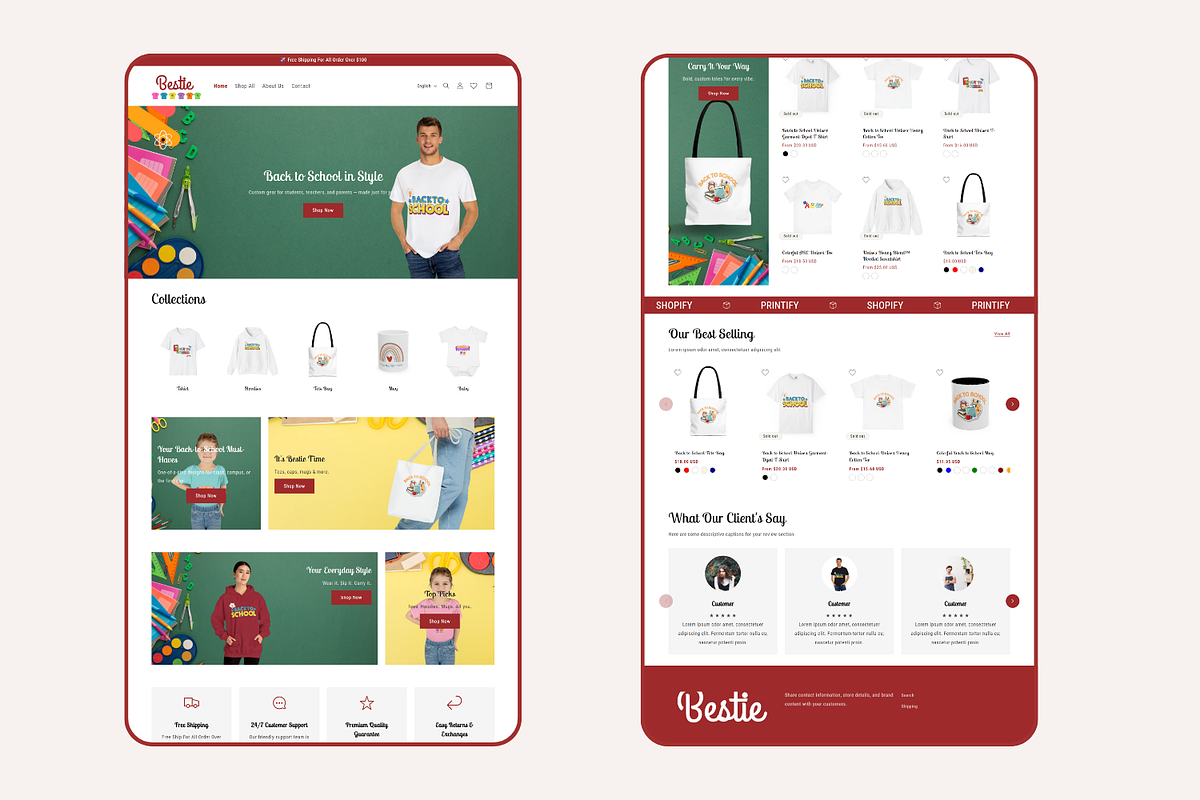 Bestie - Premium Shopify Theme, a Shopify Template by Xynotheme (Photo 2 of 7)