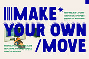 Becham Blur, a Sans Serif Font by Craft Supply Co. (Thumbnail 5 of 8)