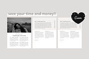4 Day Challenge Lead Magnet | Canva, a Magazine Template by molly ho studio (Thumbnail 3 of 6)