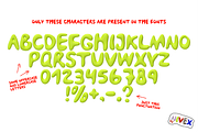 NIVEX V2. 3D OTF SVG Font Realistic., a Symbol Font by Luxfont (Thumbnail 8 of 13)
