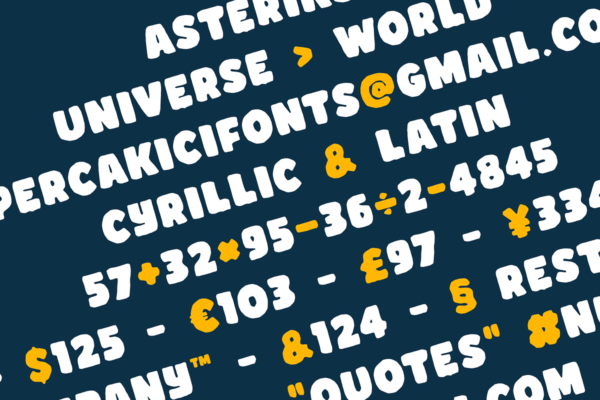 Melonie Bold Typeface, a Sans Serif Font by alpercakici (Photo 13 of 15)