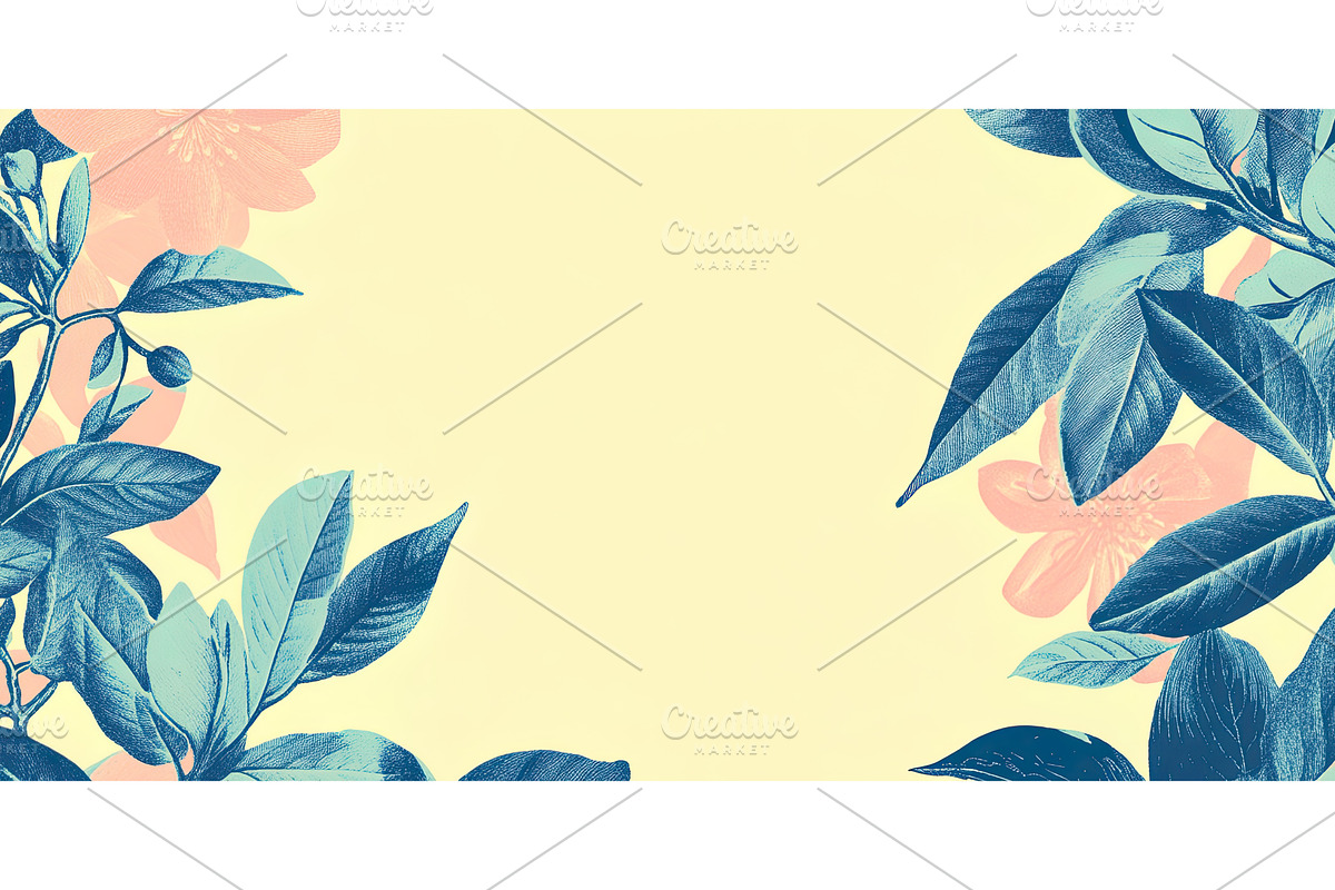Botanical design featuring leaves, an Object Illustration by Lermont51