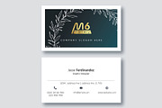 Floral Business Card Template- S06, a Business Card Template by M6 Gallery (Thumbnail 3 of 5)