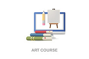 Online Course 3D Icons Set Bundle, an Object Graphic by Aimagenarium@gmail.com (Thumbnail 5 of 21)