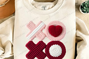 Faux Yarn Xoxo Valentine's PNG, an Illustration by Dream Creation (Thumbnail 2 of 5)