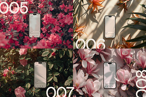 Spring Blossom IPhone Mockups