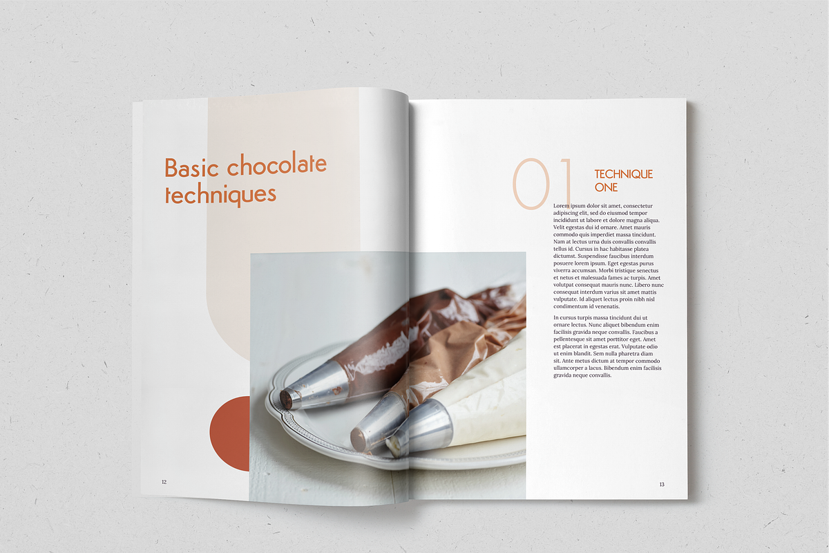 Chocolatier Recipe Book, a Print Template by SonaGeciova (Photo 8 of 25)