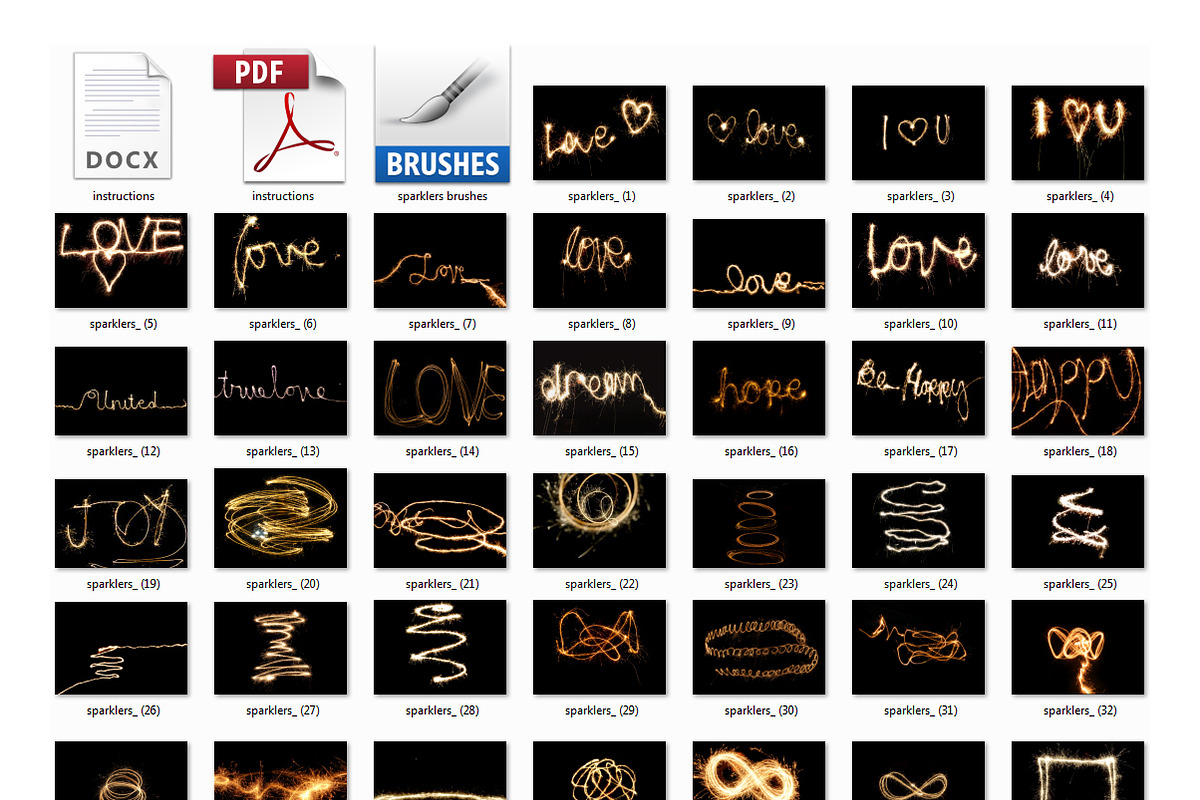 80 Wedding Sparklers Photo Overlays, a Plug-in Add-On by ZephyrDigital (Photo 5 of 5)