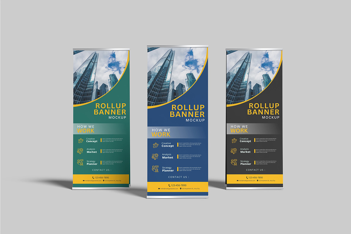 Rollup Banner Mockup, a Print Template by Amigos__46 (Photo 6 of 6)