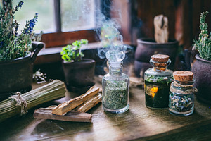 Rustic Herbal Apothecary 10, a Nature Photo by Coral Antler
