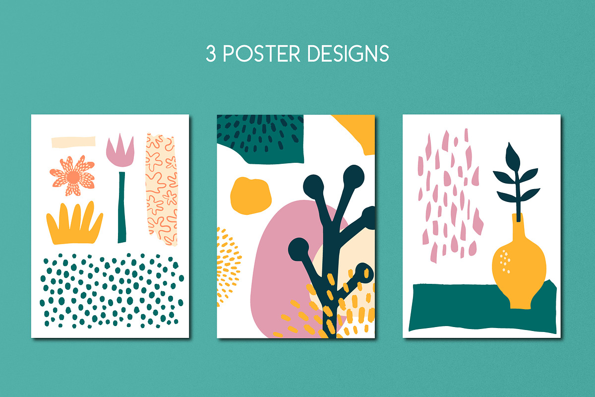 Abstract Cutout Shapes Bundle, an Object Graphic by MaNechaeva (Photo 15 of 24)