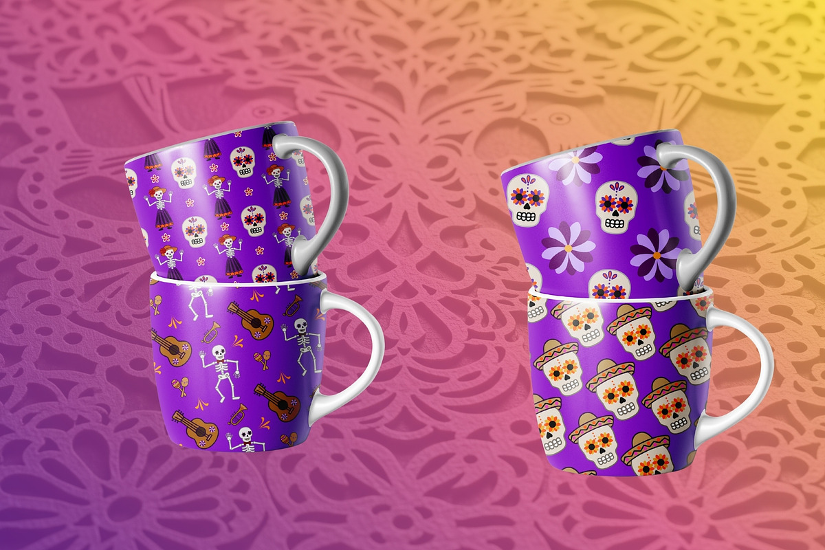 Día de los Muertos: A Festive Design, a Seasonal Illustration by Elatedowl (Photo 10 of 15)