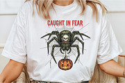 Camo Spider Halloween Sublimation, an Illustration by DreamCafeArt (Thumbnail 2 of 6)